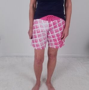 Body Glove Pink & White Board Shorts Small